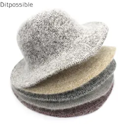 Ditpossible neue Winter-Eimerhüte für Frauen, Pelzmützen, Gorro-Angelhut, weibliche Windkrempe, Panamahüte, elegante Damen-Kopfbedeckung D18116054403