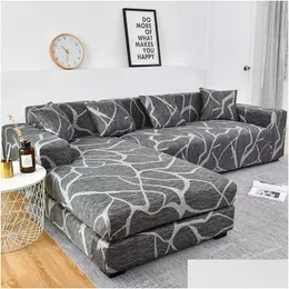 Chair Covers Ers Vip Link Sofa Elastic Chaise Longue For Living Room Stretch Corner L Shaped Need Buy 2Pcs Er 230209 Drop Delivery H Dh2Qx