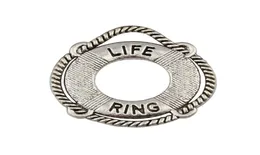 100 pzlotto argento antico VITA ANELLO Pendenti con ciondoli per la creazione di gioielli braccialetto collana accessori fai da te 218x235mm A4189718037