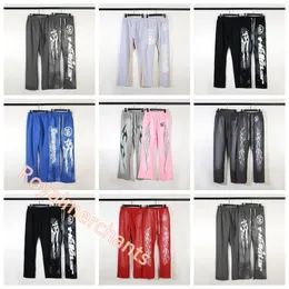 Men's Pants women Vintage Men Streetwear Grey Baggy Hell Star Cargo Trousers Joggers Black Hellstar Blue Flare Stacked Red Sweatpants Clothes