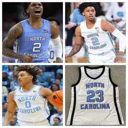 Customzied North Carolina Tar Heels Garrison Brooks 23 Michael J Caleb Ellis College Basketball Custom Any Name Number UNC Men Jerseys