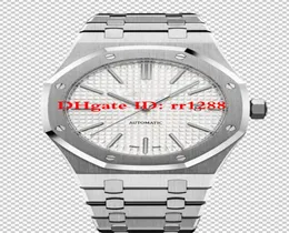 9 Estilo de Alta Qualidade Relógio N8 Fábrica 41mm Royal Offshore Oak 15400STOO1220ST04 15400 15400ST Relógios Masculinos Automáticos Relógios de Pulso3356432