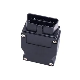 RJ45 8P female seat to OBD2 16 pin male automotive network tool communication connector OBDII interface