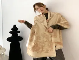 Szaliki projektant marki jesień zima zagęszcza szal damskie luksusowe kaszmirowe szalik podwójna miękka chusteczka ciepła cape6799503
