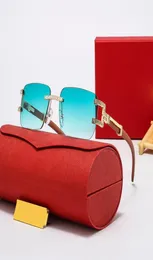 Sonnenbrillen Designer Damen Neue Mode mit Diamanten besetzte Smallframe-Sonnenbrillen Männer und Paare Straßenschießbrille trendige Modelle9690235