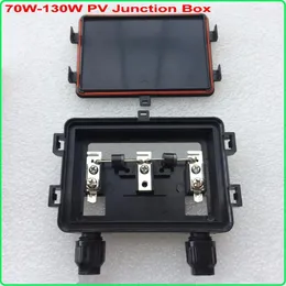 Accessories 5pcs/Lot Wholesale 70W130W Solar Panel Junction Box Connector with 2 Diode (12A 45V) IP65 Waterproof 130W Junction Box
