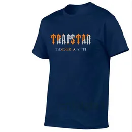 Designer t-shirts zomer korte mouw voor mannen vrouwen Designer Letters Spray T-shirt Trapstar Tee puur katoen heren hiphop mode hoge kwaliteit kleding 8HOR RRV6
