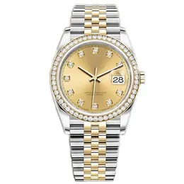 Watchbr-41mm 36mm Automatique Mécanique 31mm 28mm Quartz Personnalisable Hommes Montres Lunette En Acier Inoxydable Femmes Diamant Lady Watch268n