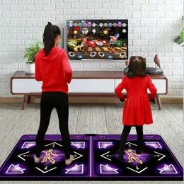 Sacos Double User Dance Mats NonSlip Dance Step Pads Yoga Mat Sense Jogo Menu Inglês para PC TV 2 Controle Remoto Acessórios Esportivos