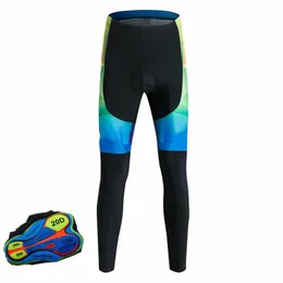 Pantaloni da ciclismo Pantaloni da bicicletta MTB Gel Imbottitura 20D Pantaloni da ciclismo fuoristrada da uomo Pantaloni lunghi da mountain bike da discesa Ciclismo Sweatp