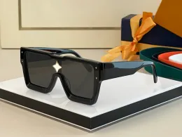 2024 Designerskie okulary przeciwsłoneczne dla męskich okularów cyklonowych czarne Z2188 Z1790 Vintage kwadratowa ramka Rhomboid Diamentowe szklanki awangardowy unikalny styl