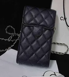 Luxury Leather Phone Pouch For iPhone Samsung Google Phone Case Below 67 Inch Mobile Phone Cover Women Crossbody With Chain Bag A6141323