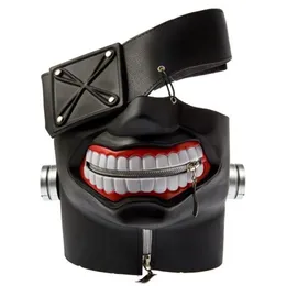 Anime Tokyo Ghoul Kaneki Ken Cosplay Kostümleri Maske Cadılar Bayramı Parti Maskeleri Cosplay Y0804278P