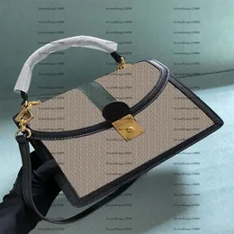 Cała wysokiej klasy designerska torba Womanbag Fashion torebka Crossbody Crossbody Classic Wzór skórzany retro TOTE285Z