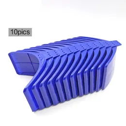 10Pcs Plastic Perch Rest Stand Frame Perches Roost for Bird Supplies Blue Parrots House Dwelling 231225