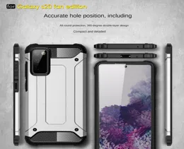 Capa armadura robusta à prova de choque para Samsung Galaxy S20 FE A42 A51 A71 5G M51 M31s A70s A21s Note 20 S20 Ultra S10 Lite Back Cover4179551