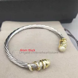 Bracelet American Designer Bracelets Luxury Brand Jewellery جودة أعلى 925 سوار Silver Single Double X للنساء هدية صديقها الساحر