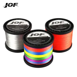 JOF X8 100 PE плетеная леска 1000M1093Yards мультифиламентный шнур 20100LB Карп Pesca Fly Wire Peche Sea 231225