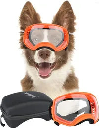 Ropa para perros Gafas ATUBAN Gafas de sol de raza grande para protección ocular clara Medio exterior UV