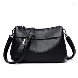 Waist Bags Middle-aged Women's Bag Korean Version Fashionable One-shoulder Messenger Simple Trend Mom's Grand And