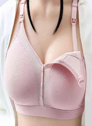 2021 Maternity Bras Nursing Bra Front Closure Pregnancy Pregnant Women Prevent Sagging Breastfeeding Sujetador Lactancia Clothes Y4660670