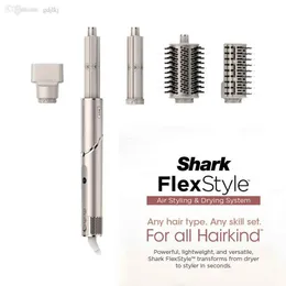 Dryers Shark HD430 FlexStyle Air Styling & Drying System, 5in1 Multifunction Styler Automatic Hair Curler Hair Care Household Intellig