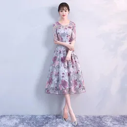 Elbiseler Gelin Parti Elbise Oriental Kadınlar Zarif İnce Cheongsam Moda Çin tarzı Düğün Uzun Qipao Lüks Robe Vestido XSXXXL