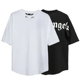 Men's Tshirts Designers Palm Angles t Shirt Luxury Clothing Shirts Letter Pure Cotton Short Sleeve Spring Summer Tide Mens Womens Black White Tees Sxl