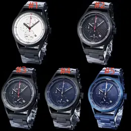 Venda quente homem relógio de aço inoxidável relógio masculino quartzo cronômetro esportes novos relógios cronógrafo p02