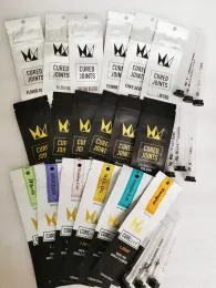 pre roll packaging tube conical plastic with mylar bag black silver white 1 gram cure joint holder blunt vials cones doob custom 12 LL