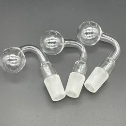 Tigela de vidro queimador de óleo tubo acessórios para fumar bubbler 10mm 14mm 18mm masculino para baixo haste tigelas slide para narguilé bong tubo de óleo de vidro