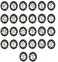 4 stilar blandat glas initial az alfabet 26 bokstäver snaps 18mm glas snap -knapp charms passar för diy knapp snap armband halsla6003102