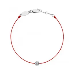 B01001F linha de linha vermelha feita à mão corda artesanal pulseiras pulseiras para mulheres presente de aniversário joias y11198813640