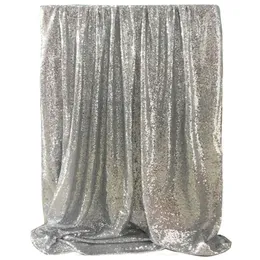 Dekorationsbegränsning 100 Shimmer Sequin Curtain Christmas Wedding Backdrop Party Photography Bakgrund