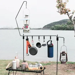 Tools Camping Rack Hang Detachable Lantern Stand Lamp Tripod Camping Lamp Bracket Lamp Holder for Outdoor Camping Hanging Tool