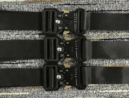 2021 Alyx RollerCoaster Safety Belt 1017 Alyx 9SM Unisex Metal Backle Canvas Hip Hop Belt9021633