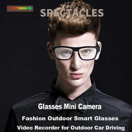 Glasses Smart Glasses Fashion Intelligent Smart Glasses Unisex WiFi HotSpot Touch Design Video Camera for Outdoor Sport Drivers with iOS