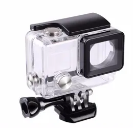 Suptig For Gopro Waterproof Housing Case For Gopro hero 4 Hero3Hero 3 Underwater Protective Box For Go pro Accessories3579269