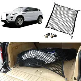 Organizer For Land Rover Range Rover Evoque Car Vehicle Black Rear Trunk Cargo Baggage Organizer Storage Nylon Plain Vertical Seat Net