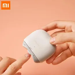 Controle xiaomi seemagic elétrica automática cortador de unhas com luz aparador cortador de unhas manicure bebê adulto prego seguro clipper manicure