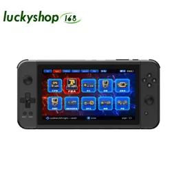 Lettori di giochi portatili POWKIDDY X70 Console di gioco retrò portatile da 7 pollici Musica MP4 Ebook Videogiochi Supporto per lettori TwoPlayer HD TV