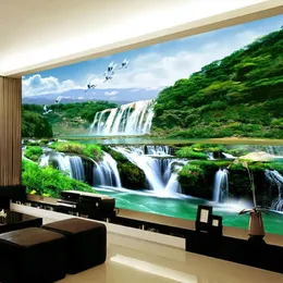 Wallpapers personalizado 3d foto cartaz papel de parede não tecido hd cai paisagem natural grande mural papel de parede cobrindo sala de estar quarto