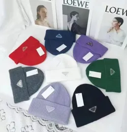 2023 Designer Beanie Luxo Chapéu de Malha Marca Polaroid Bonnet Cap Men039s e Women039s Fit Hat Unisex Beanies Cashmere Lett8416070