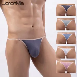 Underpants 4 Sexy Men Gstring Thong Underwear Male Fashion Detachable Briefs Gay Panties Man Solid Tanga Underpants