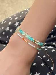 Strand Kelitch Miyuki Bohemian Friendship Bracelets Rainbow Color Beads Charm Barkes Jewely for Women