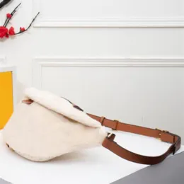 2 Farben Mode Taillenbeutel Winter Design Brust Händebag Frauen Handtasche Süßes Unisex Schulter -Crossbody -Taschen180m