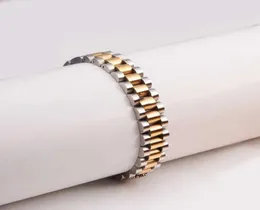Nuovi braccialetti di collegamento con ciondoli a corona di marca per uomo donna gioielli in acciaio inossidabile lusso morbido braccialetto per feste di nozze braccialetti regalo P081397864320
