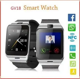 Watches GEAR2 GV18 NFC Aplus Smart Watch With touch Screen Camera Bluetooth NFC SIM GSM Phone Call U8 data sync Waterproof for Android Pho