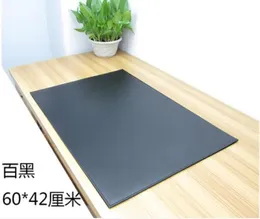 Tillbehör 60*42 cm pu läder kontor skrivbord mattan dator skrivbord för att skriva bord padd musmusepad