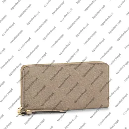 M69794 M69787 ZIPPY COIN PURSE WALLET canvas real Cowhide-leather women cash card coin wallet purse bag272R